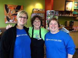 ELPL in the Community - Staff at Biggby's Guest Barista Day